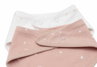 Bavoir Bandana (2pack) twinkling wild rose - JOLLEIN 029-410-67101 8717329384682