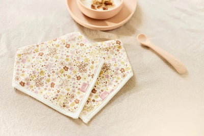 Bavoir Bandana - Flower Fairies 2 pack- JOLLEIN 029-867-68104 8717329395572
