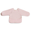 bavoir manches longues blush - mushie 70.085.01