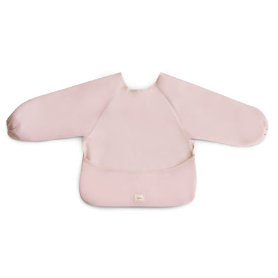 bavoir manches longues blush - mushie 70.085.01