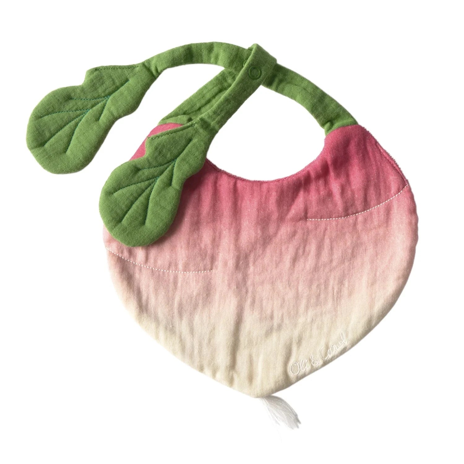 Bavoir ramona the radish - OLI & CAROL T-BIBS-RADISH 8436628281200