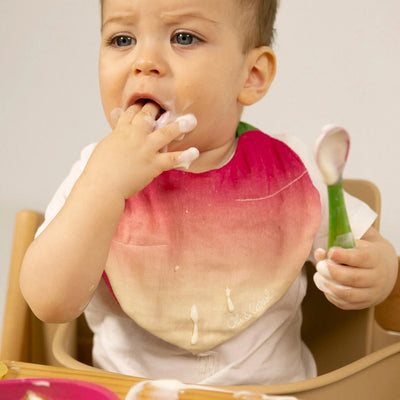 Bavoir ramona the radish - OLI & CAROL T-BIBS-RADISH 8436628281200