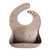 bavoir silicone fusée - mushie 70.002.01 7426999778486