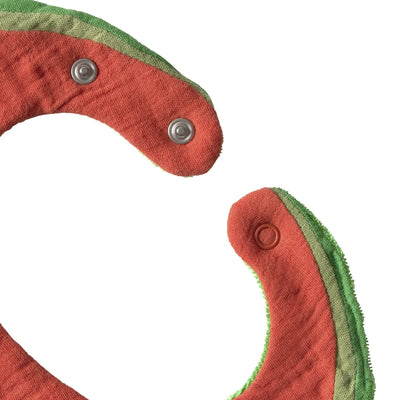 Bavoir Wally The Watermelon - OLI & CAROL T-BIBS-WATERMELON 8436628281187