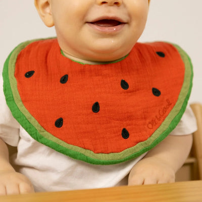 Bavoir Wally The Watermelon - OLI & CAROL T-BIBS-WATERMELON 8436628281187
