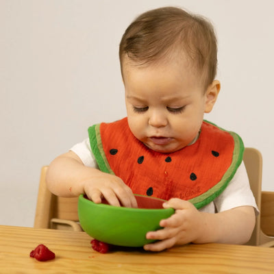 Bavoir Wally The Watermelon - OLI & CAROL T-BIBS-WATERMELON 8436628281187