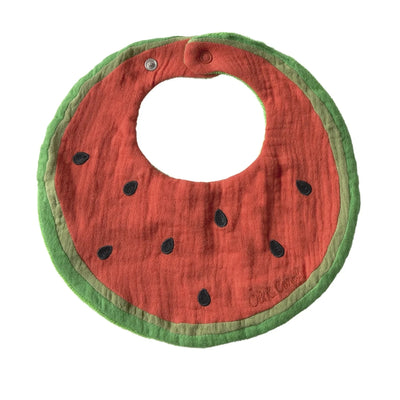 Bavoir Wally The Watermelon - OLI & CAROL T-BIBS-WATERMELON 8436628281187