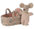 Bébé souris dans son couffin Rose - MAILEG 17-5004-00 5707304147770