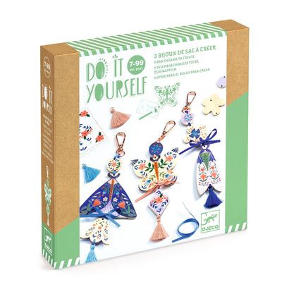 bijoux en bois a confectionner butterflies - DJECO DJ07981 3070900079816