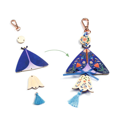 bijoux en bois a confectionner butterflies - DJECO DJ07981 3070900079816