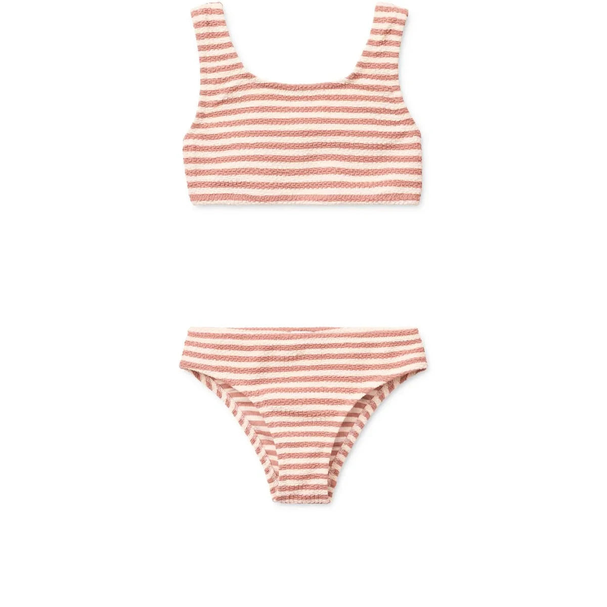 Bikini à rayures Bello coral blush / crème de la crème- LIEWOOD LW20646 2659 5715493523541