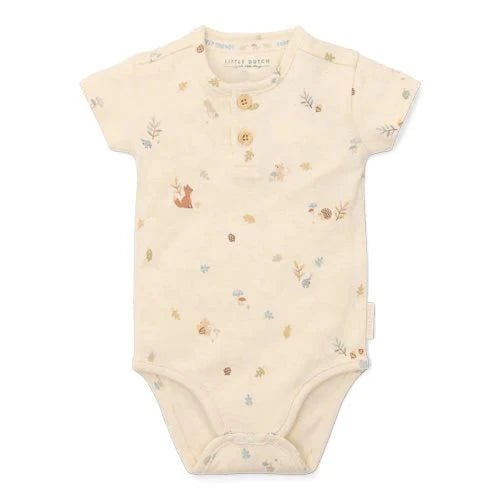 Body manches courtes Forest friends - Little Dutch CL2522-011 8721122571637
