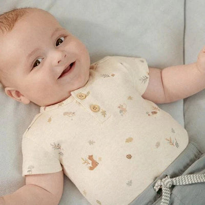 Body manches courtes Forest friends - Little Dutch CL2522-011 8721122571637