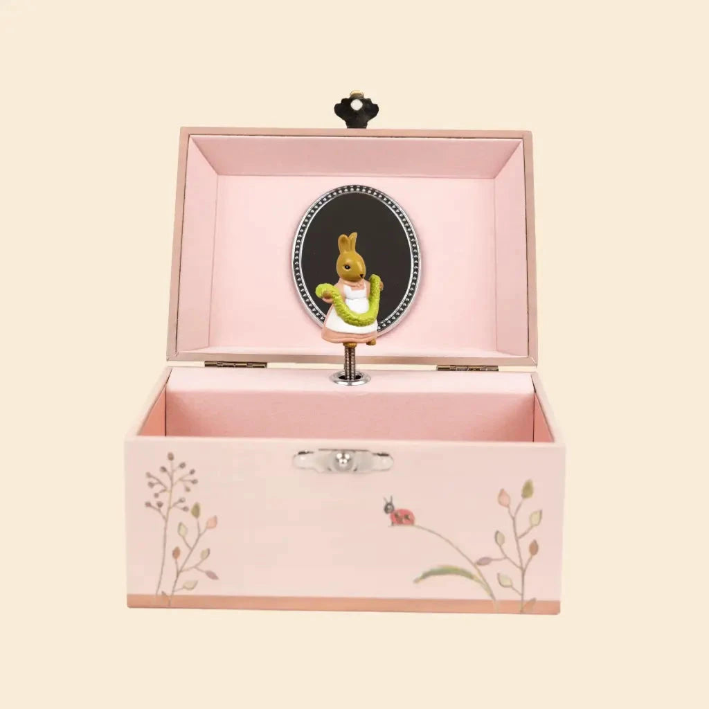 Boîte à bijoux musicale Coffret à bijoux musical lapin et coccinelle – Egmont Toys 