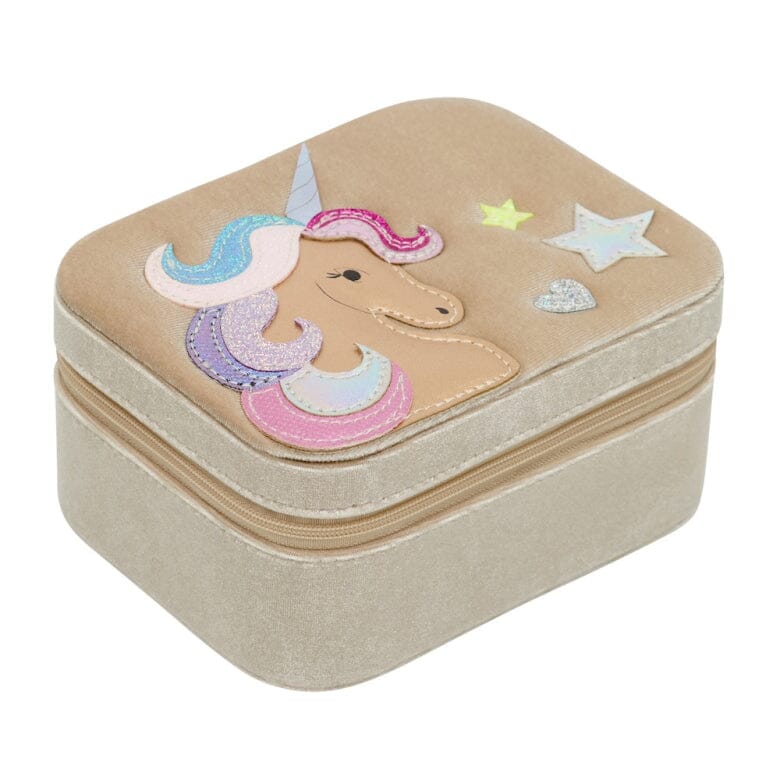 Boîte à bijoux velours licorne - Mimi & Lula