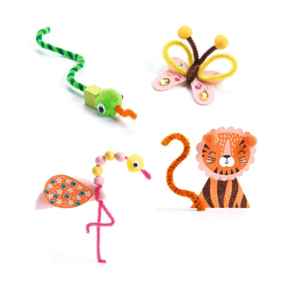 Boîte à créer Animaux de la jungle - DJECO DJ09016 3070900090163