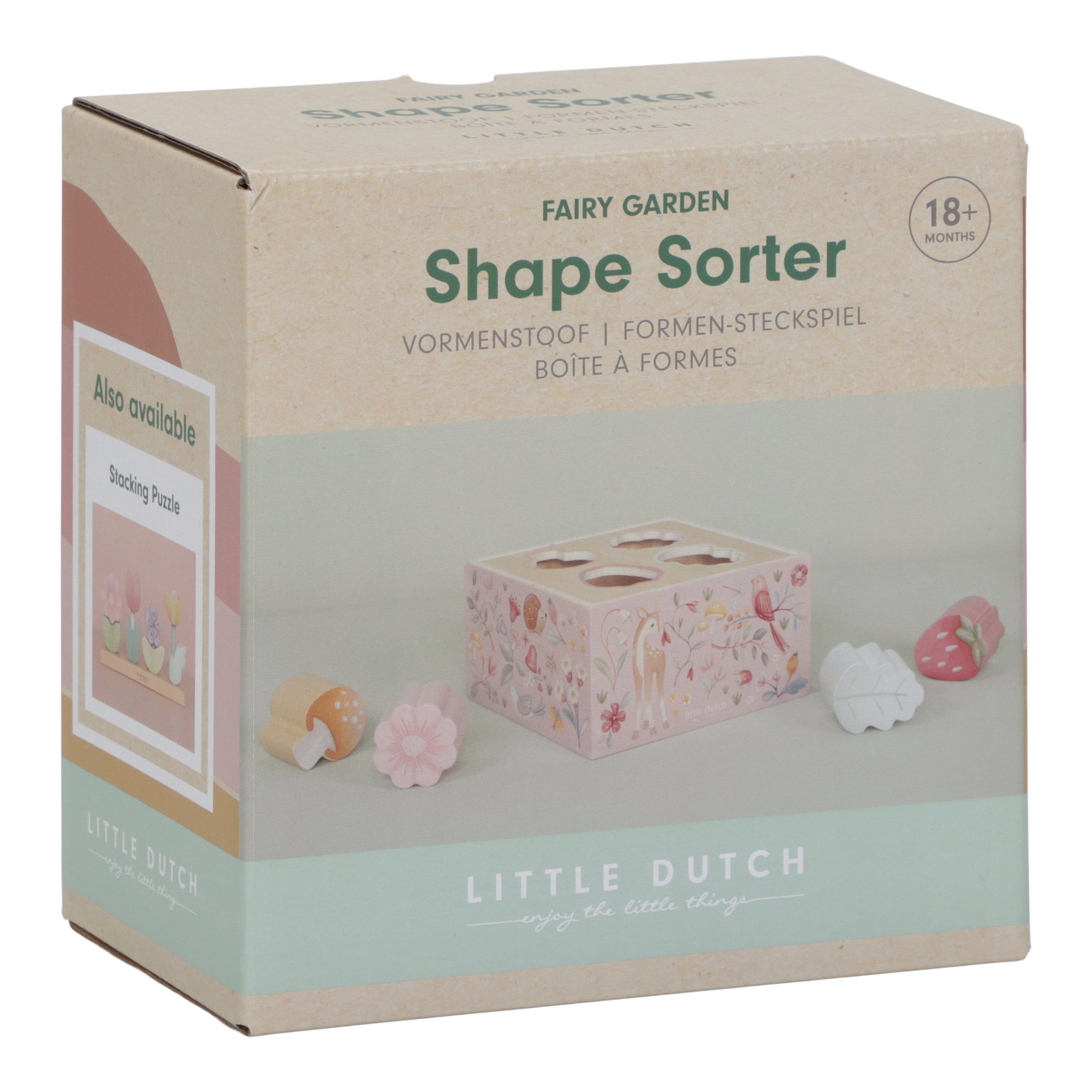 Boîte à formes en bois Fairy garden - Little Dutch