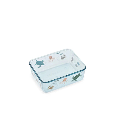 Boîte à goûter Ako Tritan Snack Box Sea creature / Sandy - LIEWOOD LW19689 1032 5715493468927