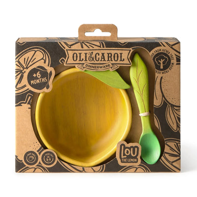 bol et cuillère lou the lemon - OLI & CAROL W-BOWL-LEMON 8437026531720