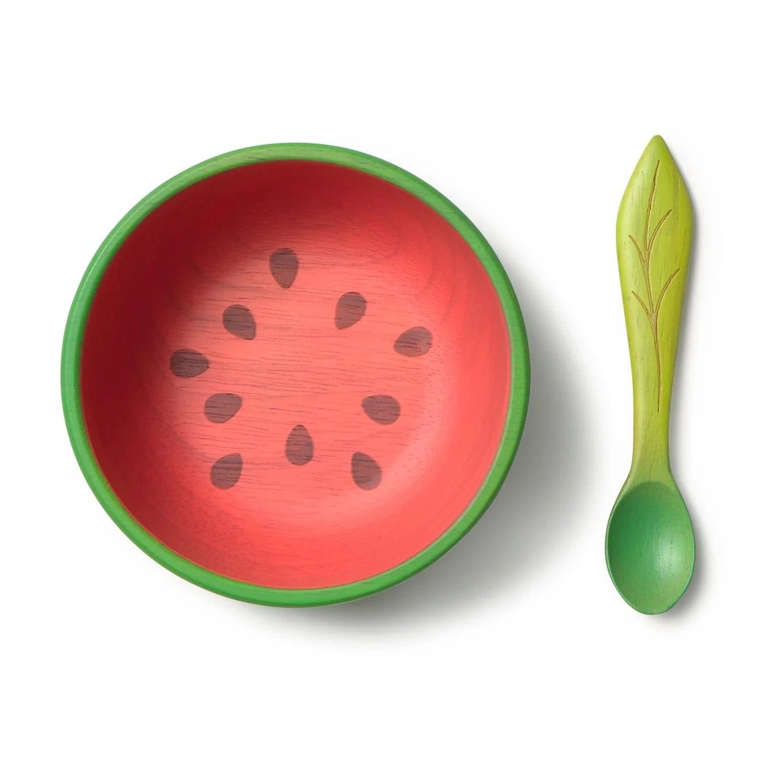 bol et cuillère wally the watermelon - OLI & CAROL W-BOWL-WATERMELON 8437026531706
