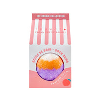 BOMBE DE BAIN ICECREAM PECHE - inuwet