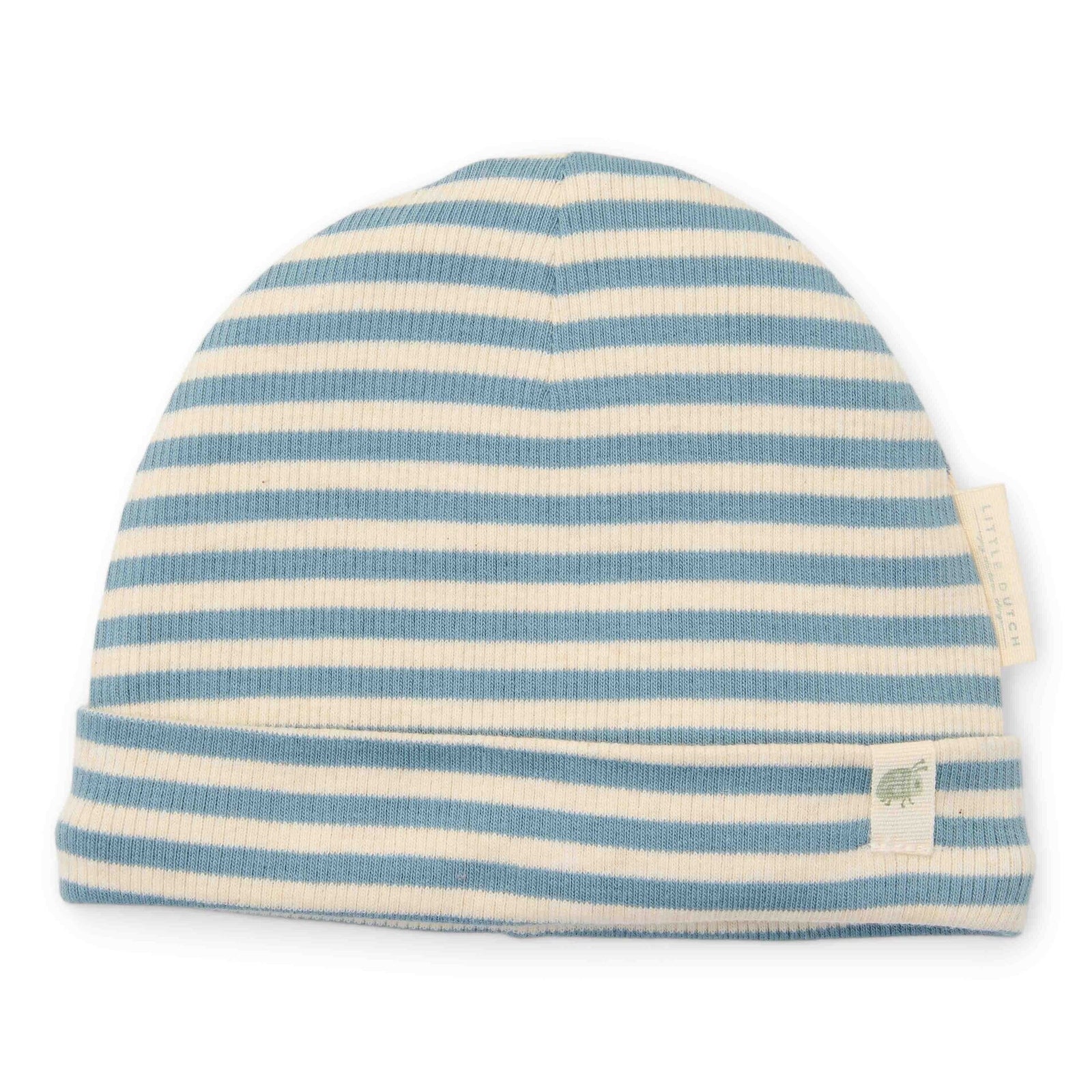 Bonnet bébé Stone Blue Stripe - Little Dutch CL25229017 8721122572634