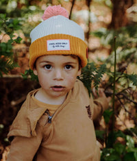 Bonnet Color Block camel - Hello Hossy BON020-9-18 100000782081
