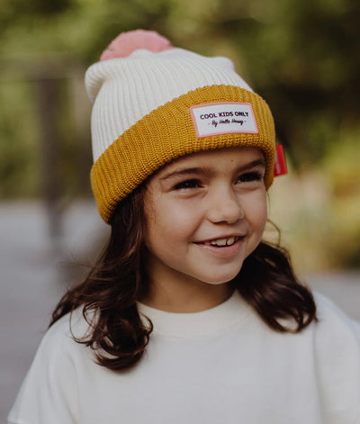 Bonnet Color Block camel - Hello Hossy BON020-9-18 100000782081