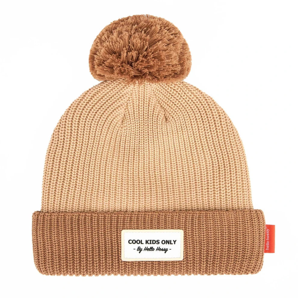 Bonnet Color Block coffee - Hello Hossy BON008-9-18 1000010511809