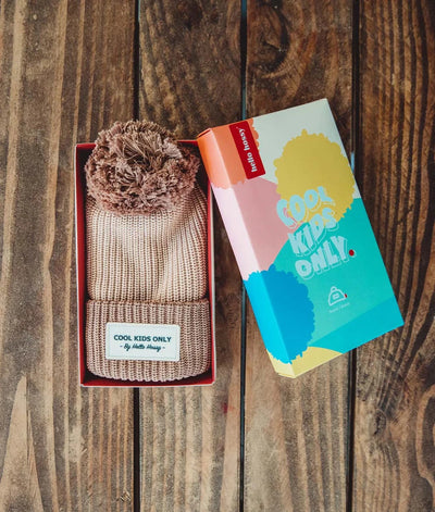 Bonnet Color Block coffee - Hello Hossy BON008-9-18 1000010511809