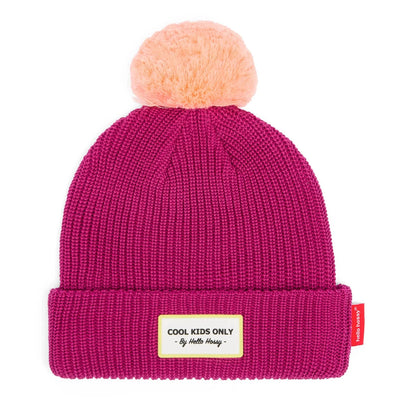 Bonnet Color Block purple - Hello Hossy