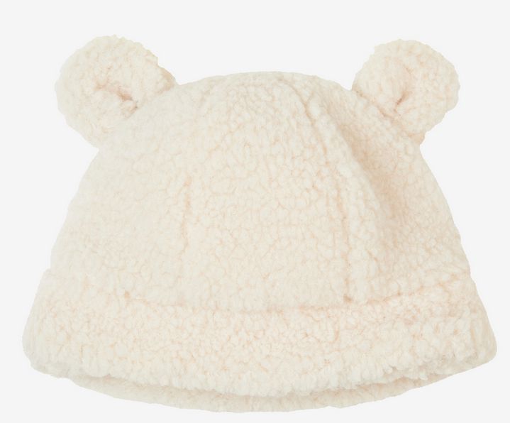 Bonnet Teddy Frangy buttercream - Noppies 4465013 0-3 8719788947347