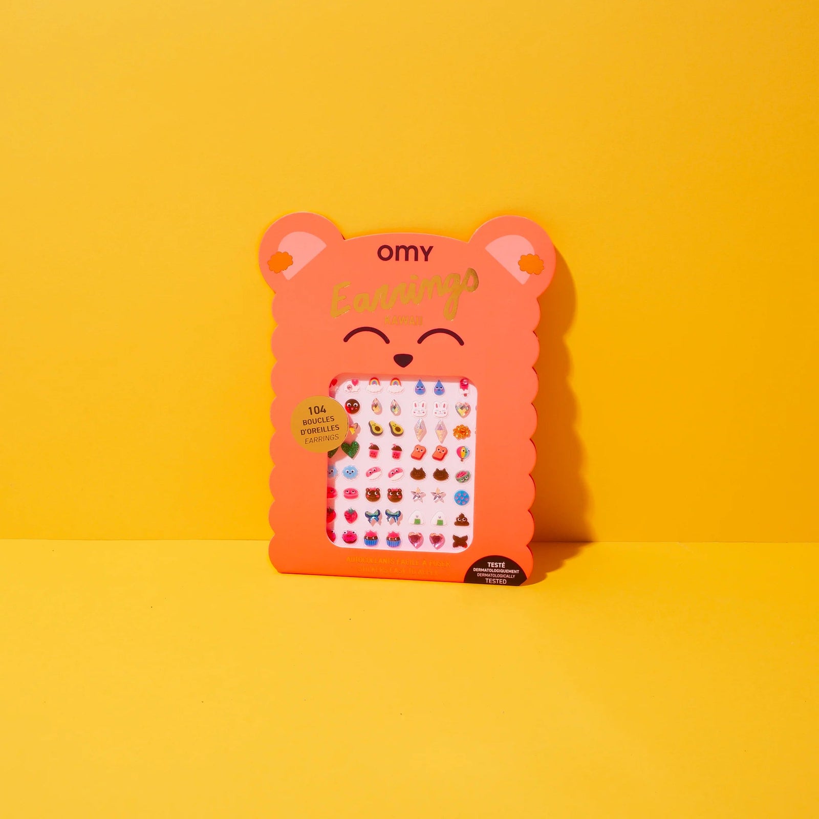 Boucles dóreilles autocollantes KAWAII - Omy EAR01 