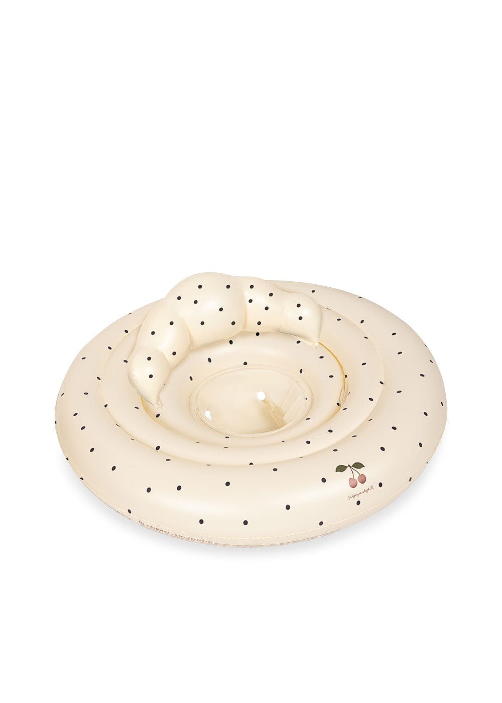 bouée gonflable bébé navy dot - Konges Sløjd 