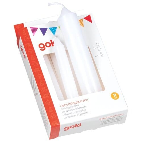 Set de bougies d’anniversaire goki pour couronne