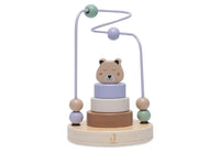 Boulier Spirale/Empilable en Bois Cheetah Jungle Jambo - JOLLEIN 121-001-68057 8717329388628