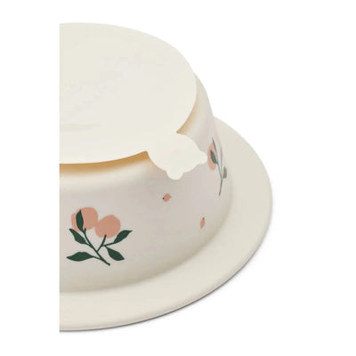 Bowl en Silicone 2 pack avec ventouse Peony Peach / Sea shell - LIEWOOD LW19942 5715493437299