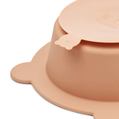 Bowl en Silicone 2 pack avec ventouse Peony Tuscany rose / Apple blossom - LIEWOOD LW15103 1037 5715493376772