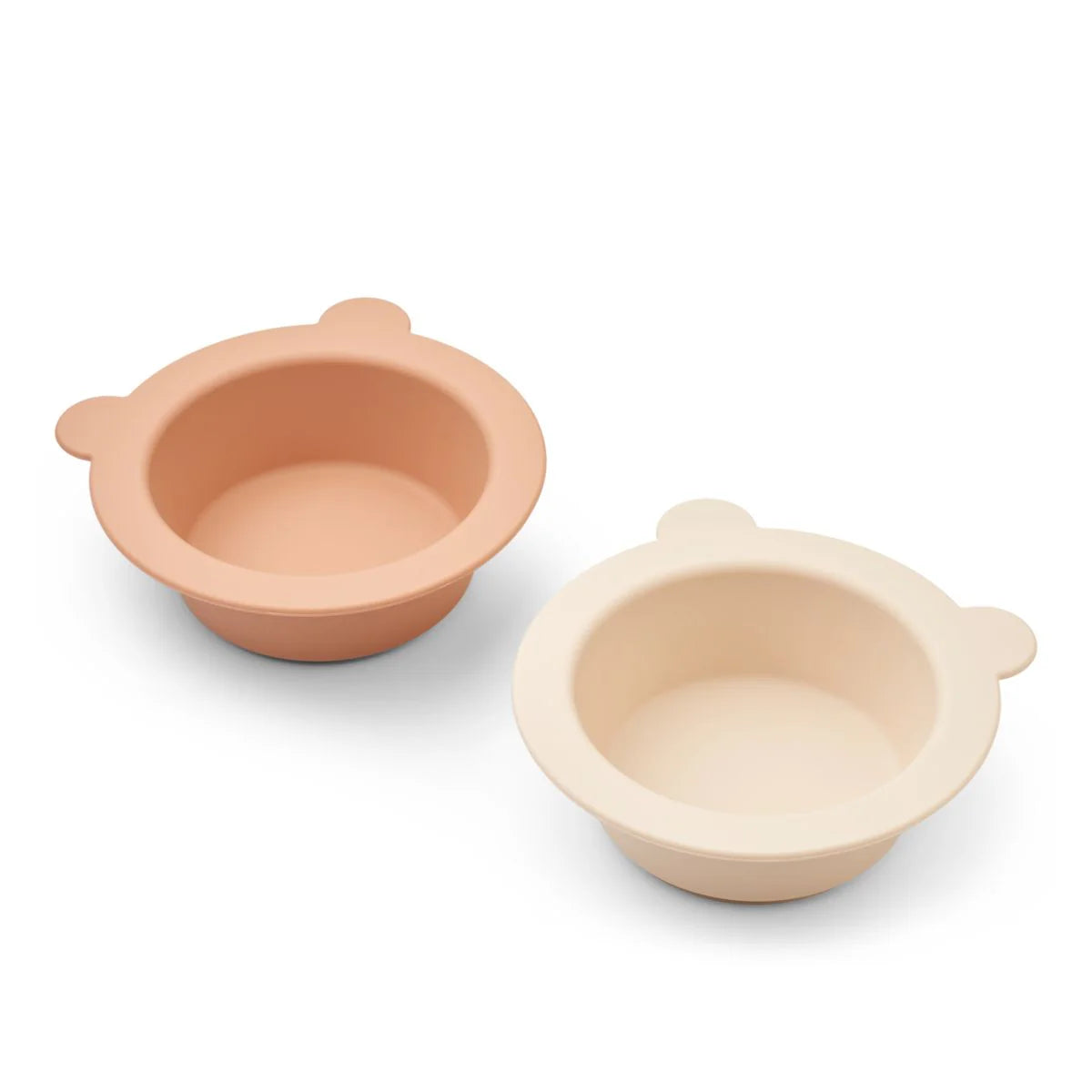 Bowl en Silicone 2 pack avec ventouse Peony Tuscany rose / Apple blossom - LIEWOOD LW15103 1037 5715493376772