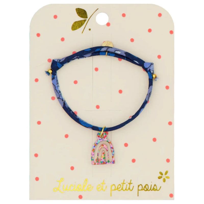 Bracelet betsy meadow bleu scintillant- Luciole et petit pois B_114 