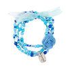Bracelet Carli, bleu, entièrement élastique - SOUZA 103912 8718692918931