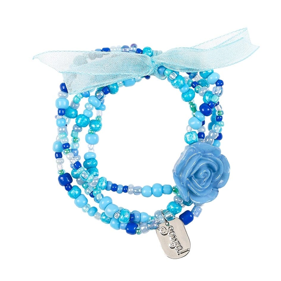 Bracelet Carli, bleu, entièrement élastique - SOUZA 103912 8718692918931