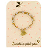 Bracelet liberty feather meadow coeur doré - Luciole et petit pois B_107