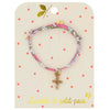 Bracelet liberty Poppy and Daisy rose- Luciole et petit pois B_111