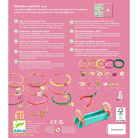 Bracelets macramé roses - DJECO