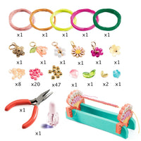 Bracelets macramé roses - DJECO