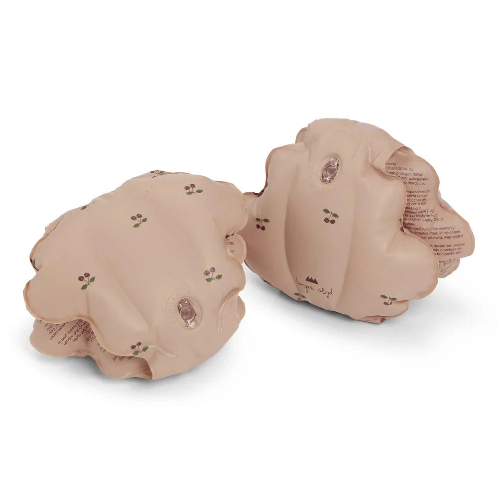 Brassards gonflables coquillage cherry blush - Konges Sløjd KS4885 cherry 5715404050418