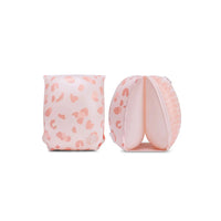 Brassards vieux rose Leopard - SWIM ESSENTIALS