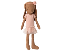 Bunny taille 1, marron Chocolat - Body et tutu rose - MAILEG 16-5106-00 5707304144120