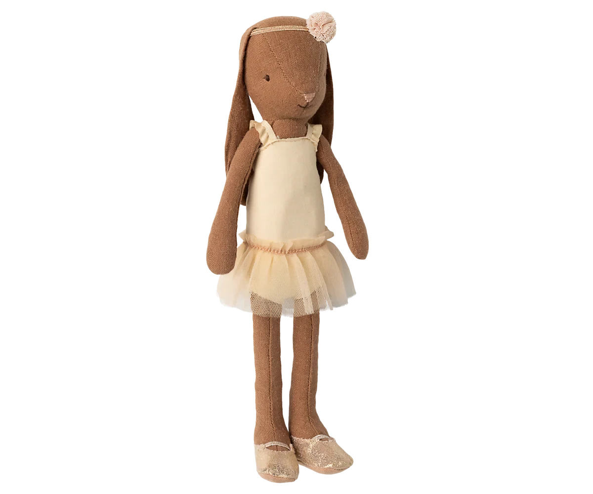 Bunny taille 2 marron Chocolat Body et tutu crème - MAILEG 16-5207-00 5707304144199